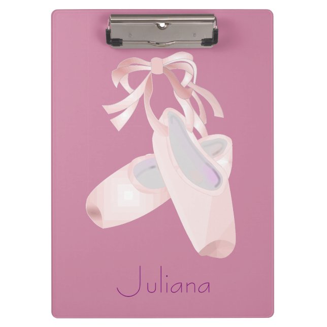 Carpeta De Pinza Ballet de los niños personalizado (Anverso)