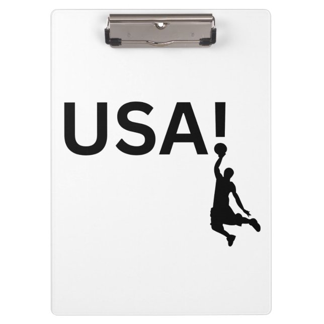 Carpeta De Pinza Baloncestista de Estados Unidos (Anverso)