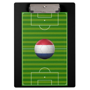Carpeta De Pinza Baloncesto de fútbol de los Países Bajos