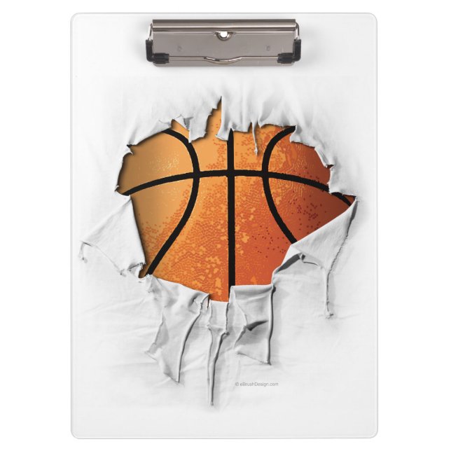 Carpeta De Pinza Baloncesto desgarrado (Anverso)
