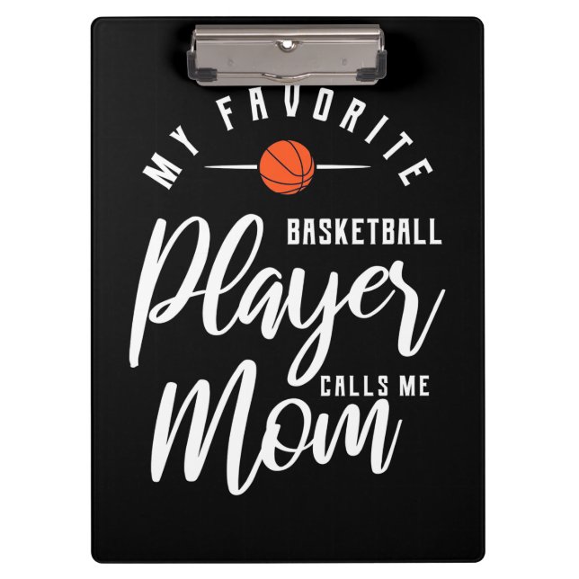 Carpeta De Pinza Baloncesto me llama mamá (Anverso)