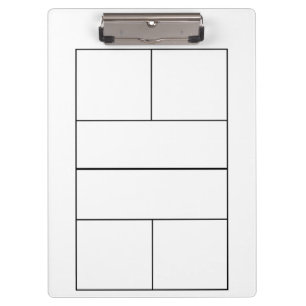 Carpeta De Pinza Baloncesto para entrenador y jugador