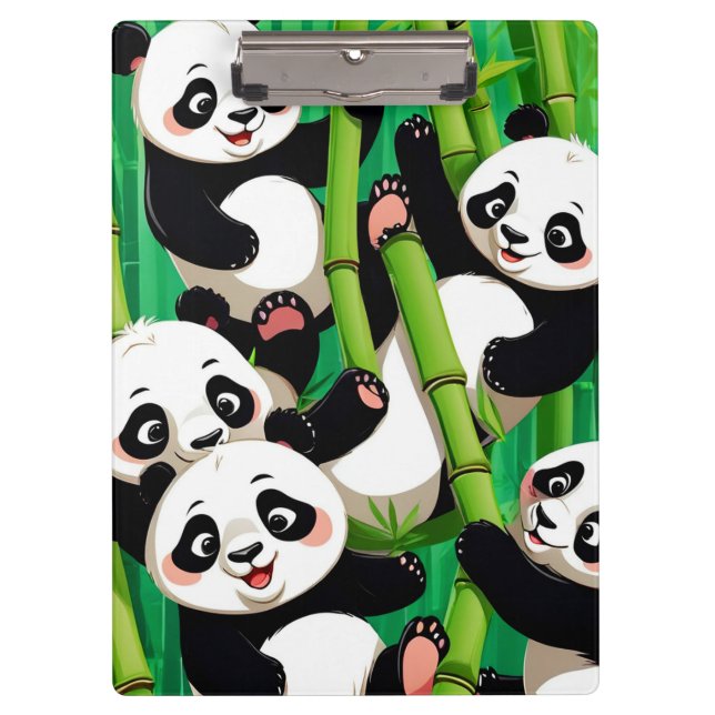Carpeta De Pinza Bamboo Panda (Anverso)