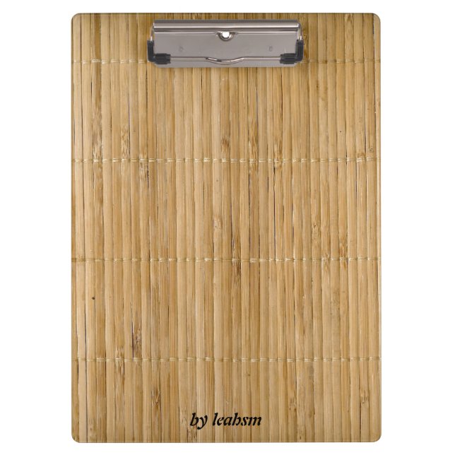 Carpeta De Pinza Bambú (Anverso)