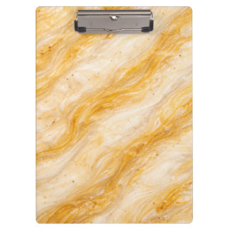 Carpeta De Pinza Banana Milkshake Marble Texture Design