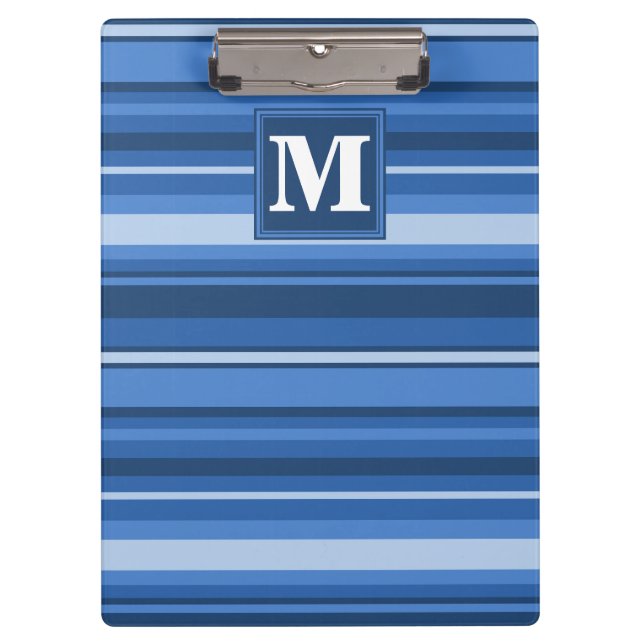Carpeta De Pinza Bandas azules monográficas (Anverso)