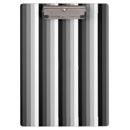 Carpeta De Pinza Bandas de sombra en blanco y negro