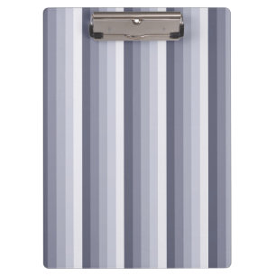 Carpeta De Pinza Bandas de sombra gris azul