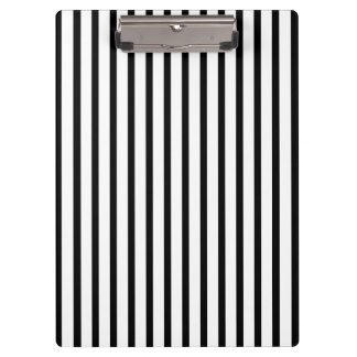 Carpeta De Pinza Bandas en blanco y negro