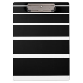 Carpeta De Pinza Bandas graduadas en blanco y negro