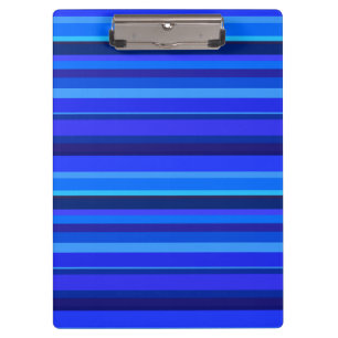 Carpeta De Pinza Bandas horizontales azules