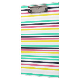 Carpeta De Pinza Bandas horizontales coloreadas