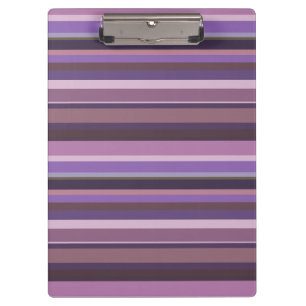 Carpeta De Pinza Bandas horizontales malvas