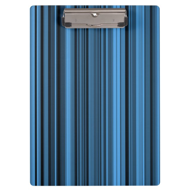 Carpeta De Pinza Bandas negras azules (Anverso)