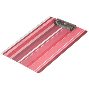 Carpeta De Pinza Bandas rosadas de caramelo