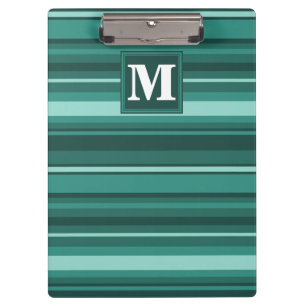 Carpeta De Pinza Bandas verde azuladas monográficas