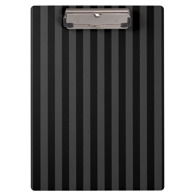 Carpeta De Pinza Bandas verticales Elagnat Black & Smoky Black (Anverso)