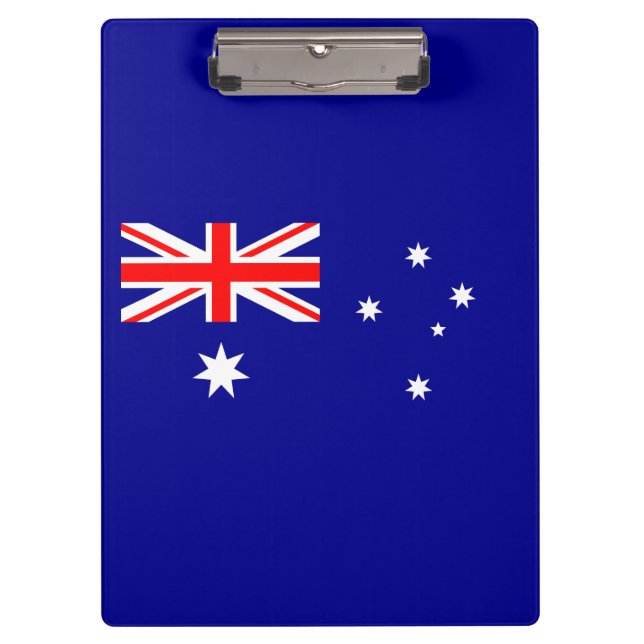 Carpeta De Pinza Bandera australiana patriótica (Anverso)