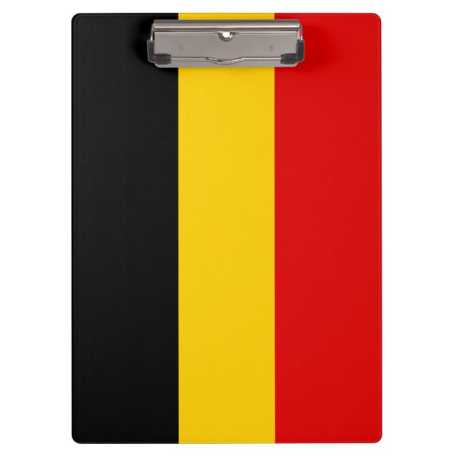 Carpeta De Pinza Bandera de Bélgica (Anverso)
