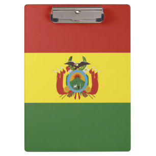 Carpeta De Pinza Bandera de Bolivia