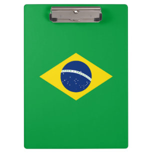Carpeta De Pinza Bandera de Brasil