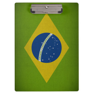 Carpeta De Pinza Bandera de Brasil