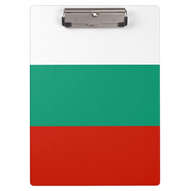 Carpeta De Pinza Bandera de Bulgaria (Anverso)