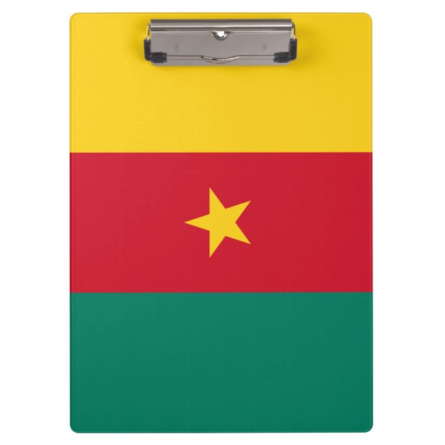 Carpeta De Pinza Bandera de Camerún (Anverso)