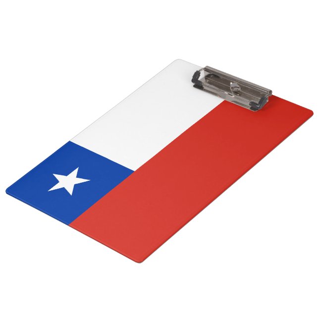Carpeta De Pinza Bandera de Chile (Angular)
