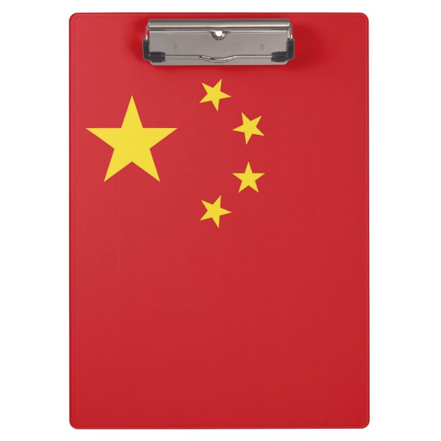 Carpeta De Pinza Bandera de China (Anverso)