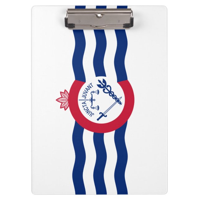 Carpeta De Pinza Bandera de Cincinnati (Ohio) (Anverso)