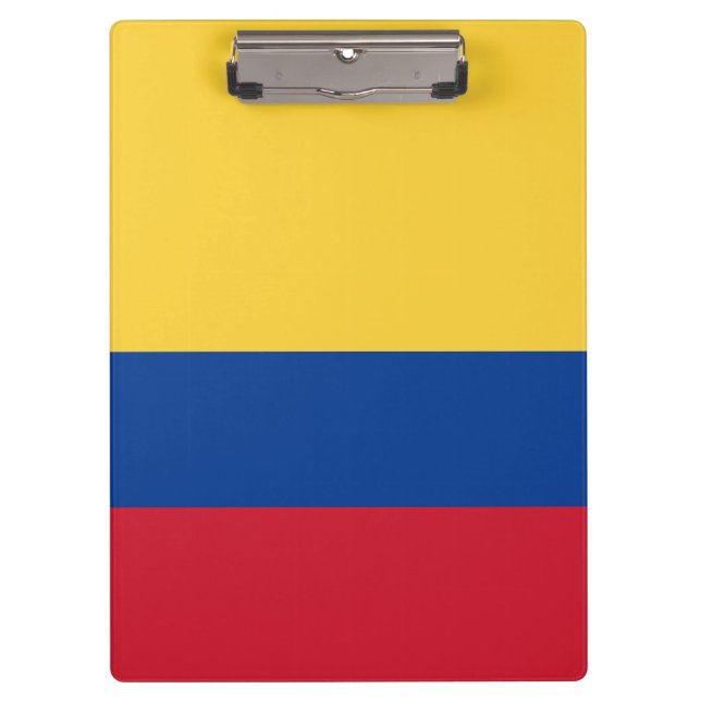 Carpeta De Pinza Bandera de Colombia (Anverso)