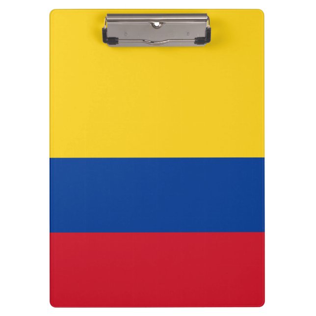 Carpeta De Pinza Bandera de Colombia (Anverso)