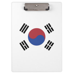 Carpeta De Pinza Bandera de Corea del Sur