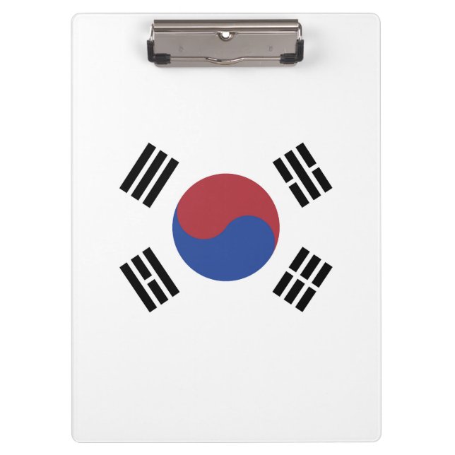 Carpeta De Pinza Bandera de Corea del Sur (Anverso)