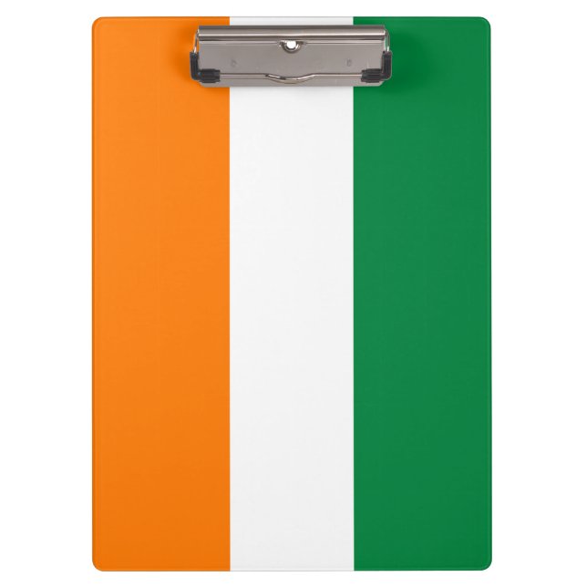 Carpeta De Pinza Bandera de Costa de Marfil (Anverso)