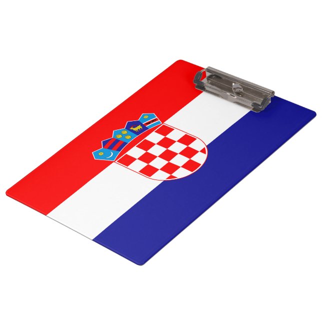 Carpeta De Pinza Bandera de Croacia (Angular)