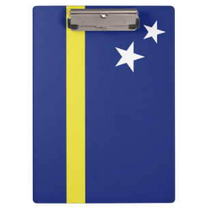 Carpeta De Pinza Bandera de Curazao