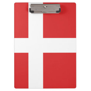Carpeta De Pinza Bandera de Dinamarca