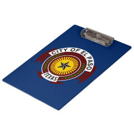 Carpeta De Pinza Bandera de El Paso (Texas)