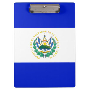 Carpeta De Pinza Bandera de El Salvador
