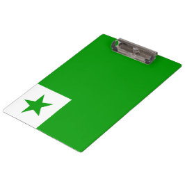Carpeta De Pinza Bandera de Esperanto