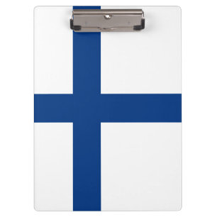 Carpeta De Pinza Bandera de Finlandia