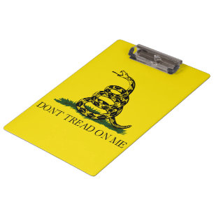 Carpeta De Pinza Bandera de Gadsden (no me toques) (bandera de serp