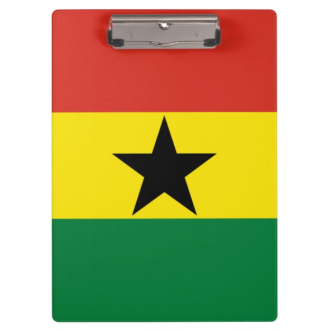 Carpeta De Pinza bandera de Ghana (Anverso)