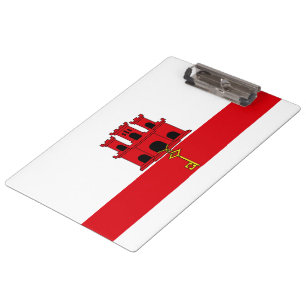 Carpeta De Pinza Bandera de Gibraltar