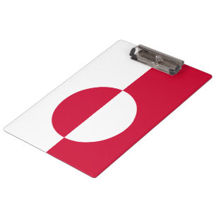 Carpeta De Pinza Bandera de Groenlandia