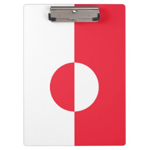 Carpeta De Pinza Bandera de Groenlandia