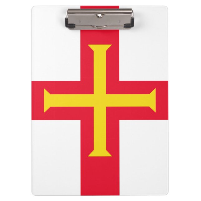 Carpeta De Pinza Bandera de Guernsey (Anverso)