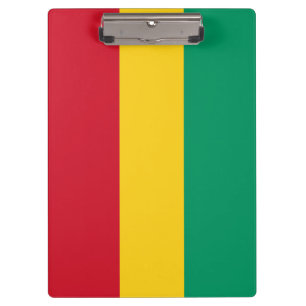 Carpeta De Pinza Bandera de Guinea